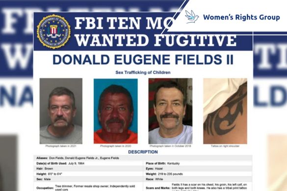 cargos de tráfico sexual de menores